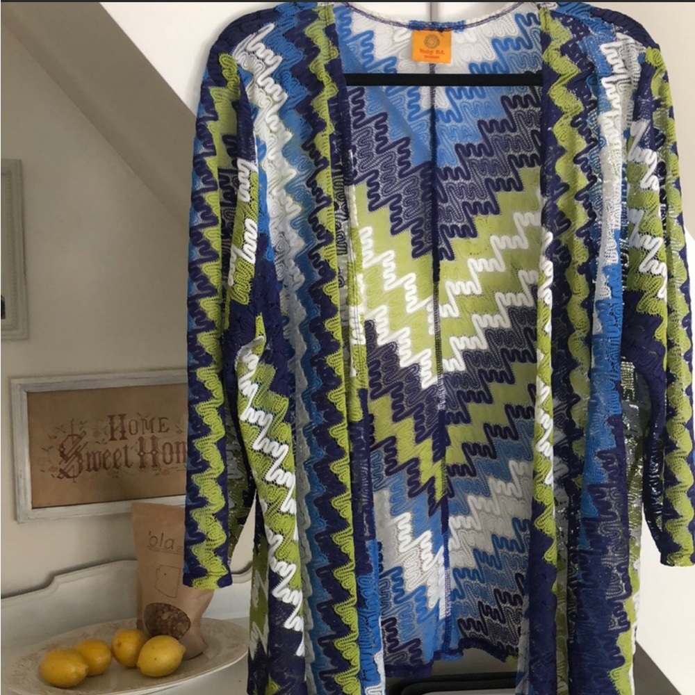 Ruby Rd. Cover Up And/Or Open Front Cardigan - image 1